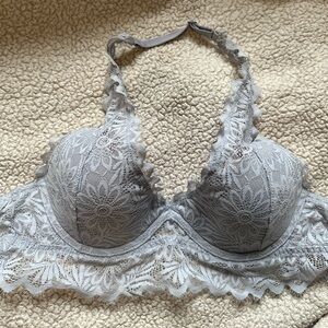VS PINK Lace Halter Bralette